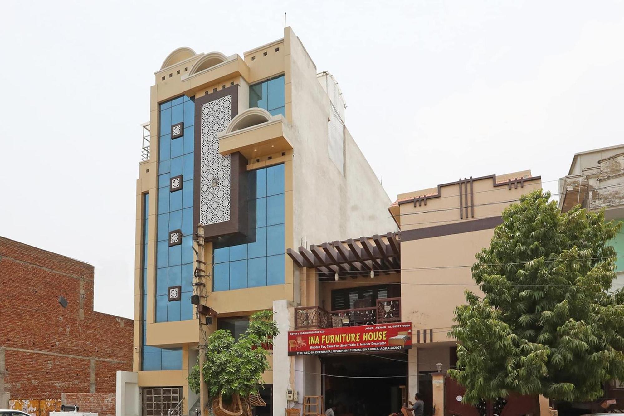 Oyo Hotel Vaishnavi Heritage Inn Agra  Exterior foto